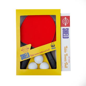 9-ball pair of Iranian panda ping pong rackets pic1